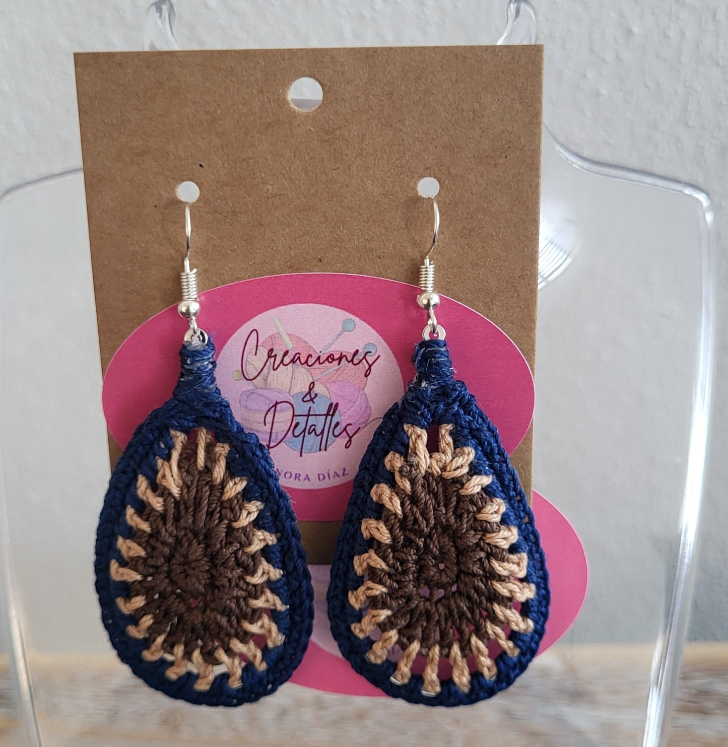 Aretes a Crochet